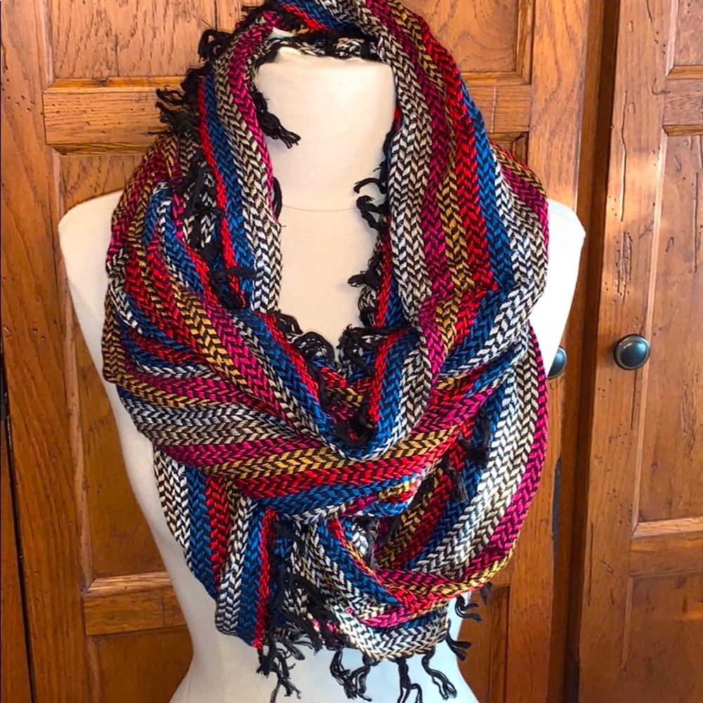 NWT⭐️Infinity SCARF Multicolored➕BONUS➕ Pink & Purple SCARF Collection 18